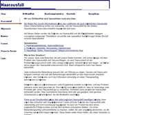Tablet Screenshot of haarausfall.brillianthair.de